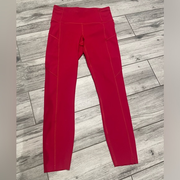 Lululemon Leggings Red Size 6 - Picture 3 of 5